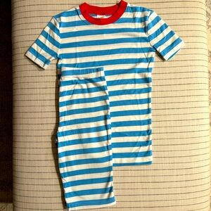 Nearly New! Mini Boden Cotton PJ set.  Size 12. Unisex